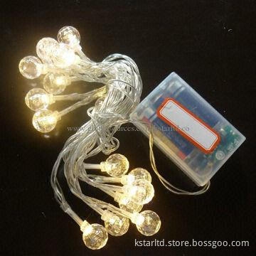 3 * AA Battery Lights with 16-piece Warm White LED, with Decoration